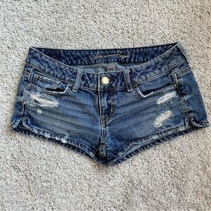 Vintage American eagle denim shorts